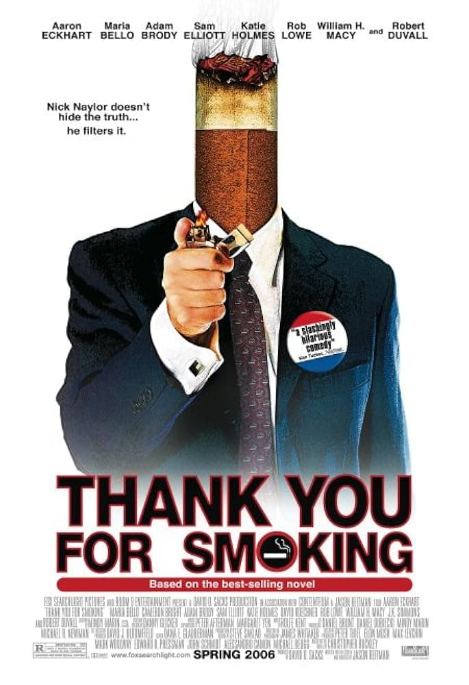 Thank You For Smoking poster