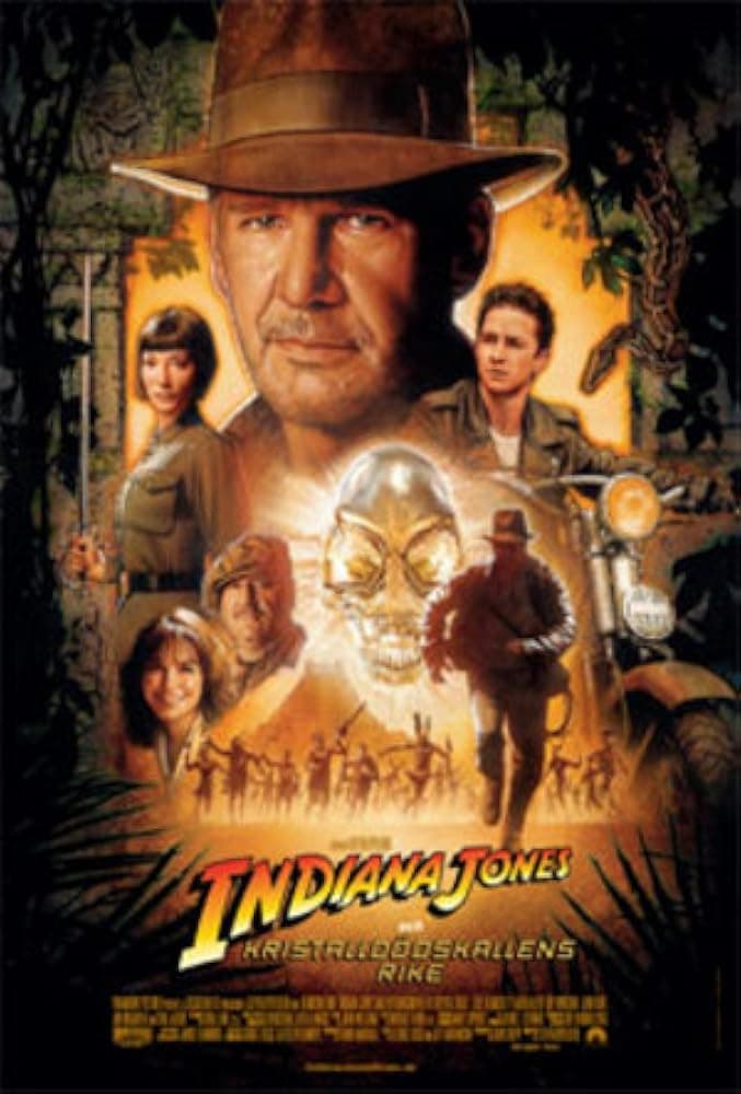 Indiana Jones and the Kingdom of the Crystal Skull poster